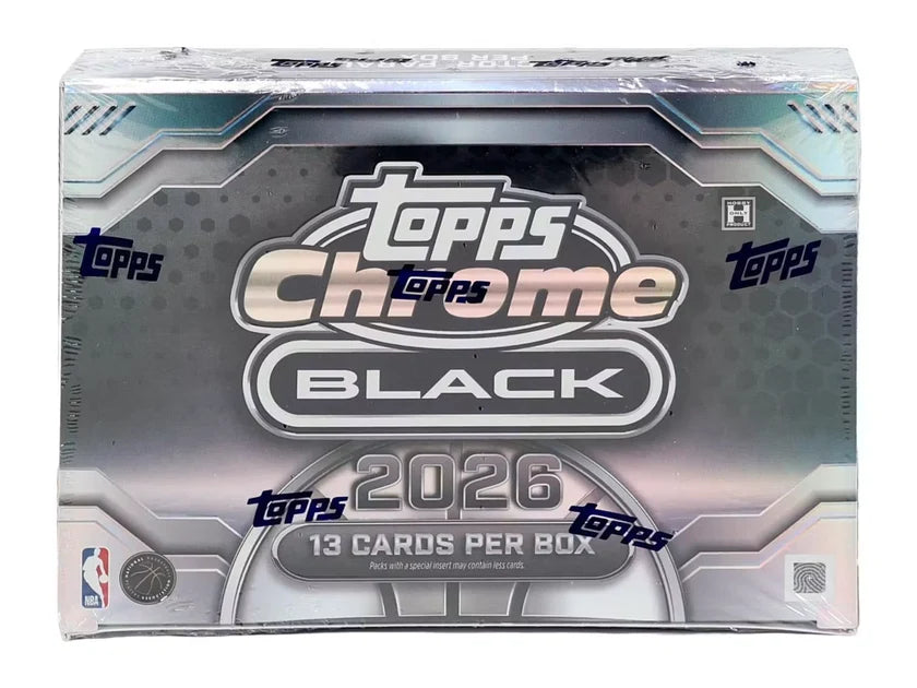 Topps 2025/26 Chrome Black Basketball Hobby Box
