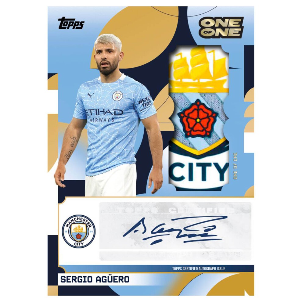Topps 2024-25 Manchester City Soccer Team Set - 30 Cards Box