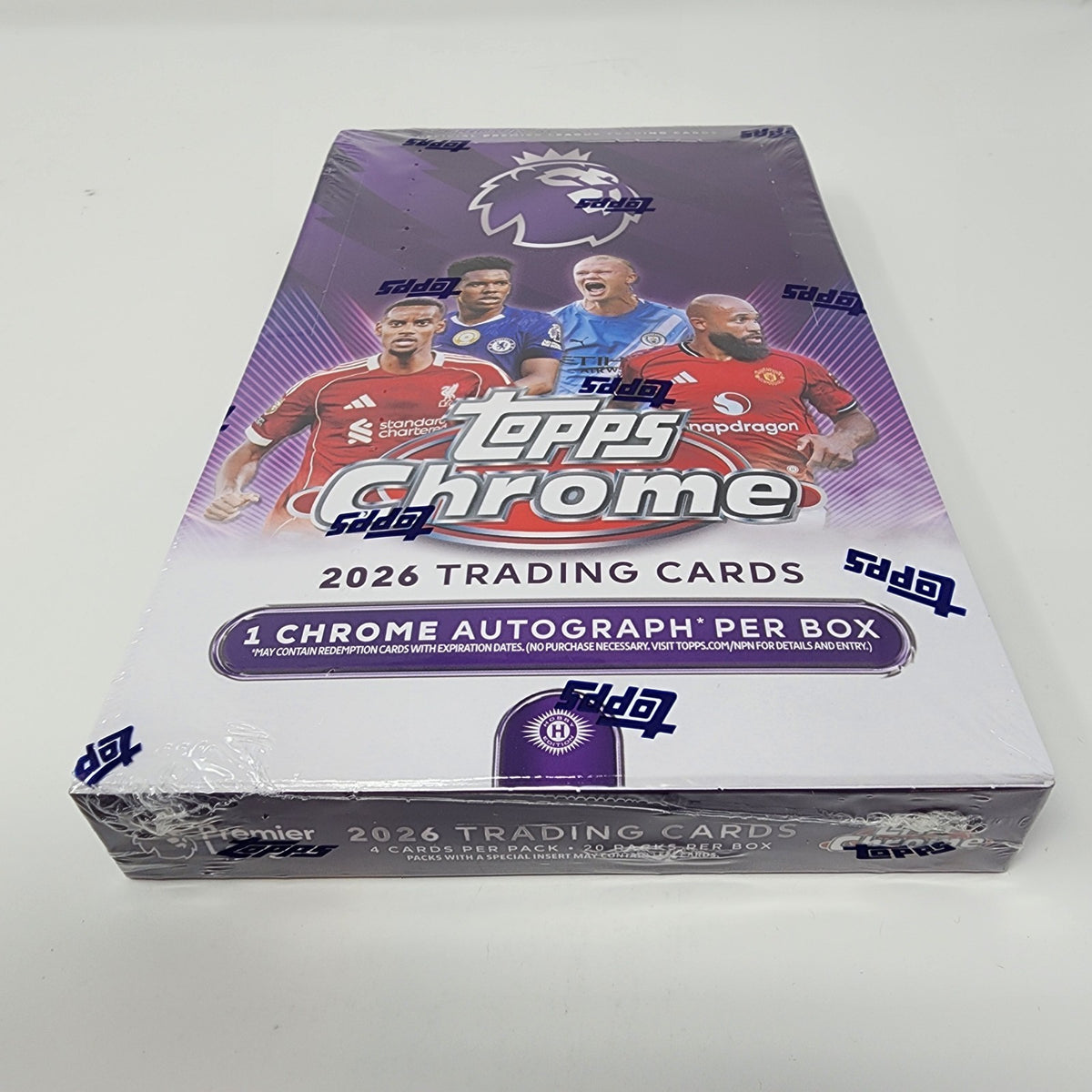 Topps 2026 Chrome Premier League EPL Soccer Hobby Box
