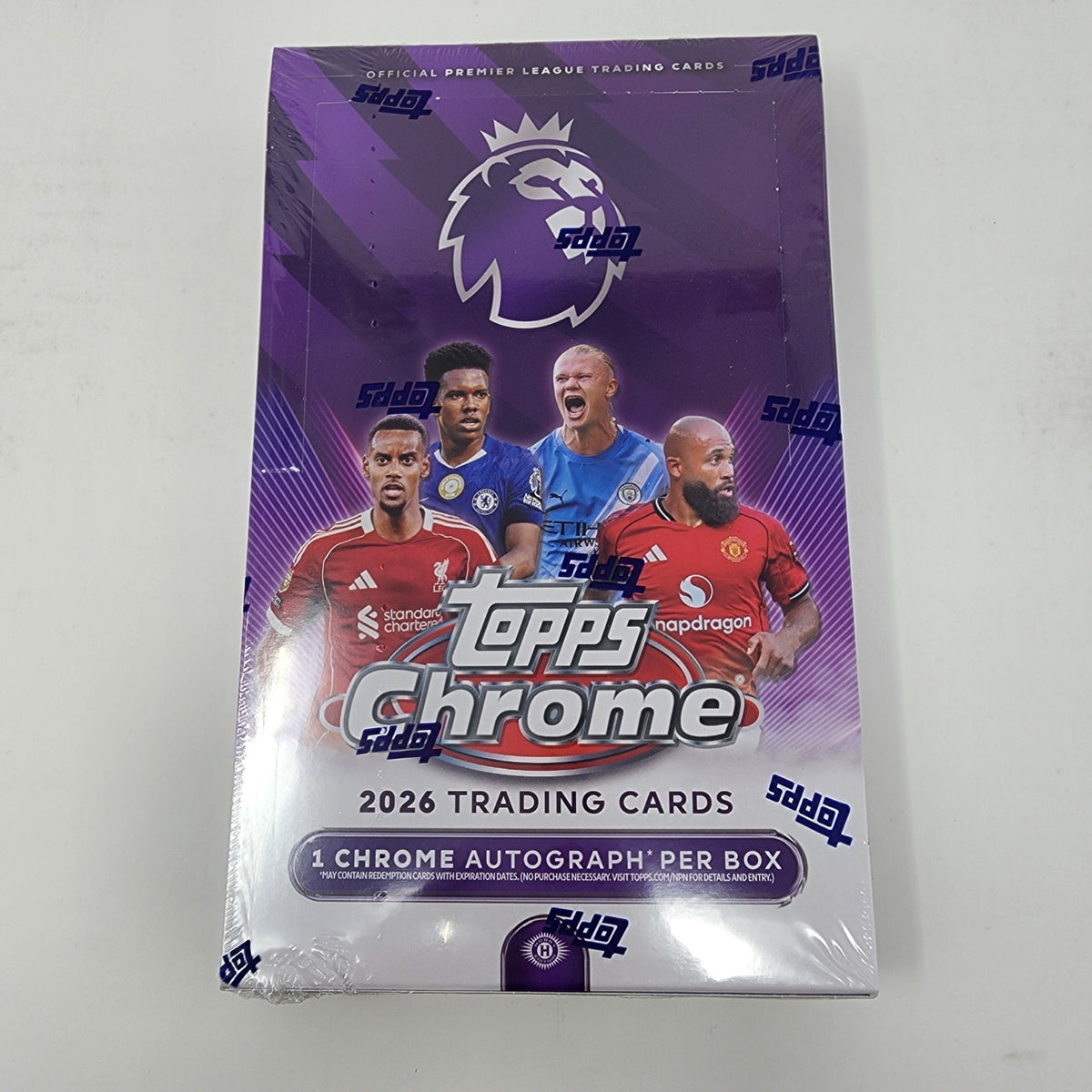 Topps 2026 Chrome Premier League EPL Soccer Hobby Box