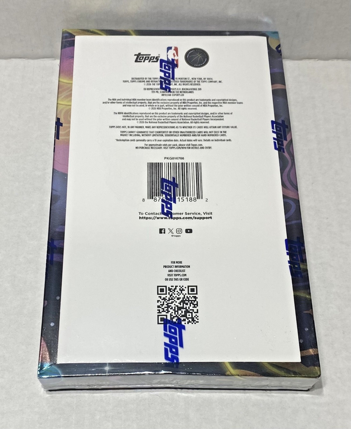 Topps 2025/26 Cosmic Chrome Basketball Hobby Box Sealed