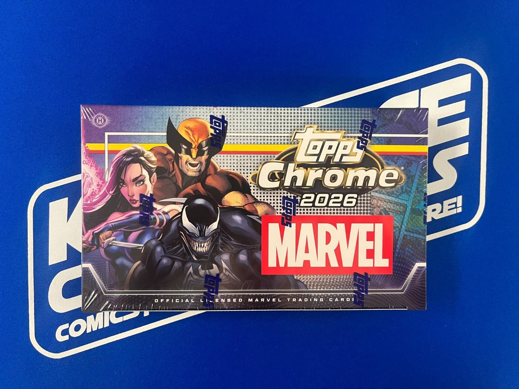 Topps 2026 Chrome Marvel Comics Hobby Box Sealed