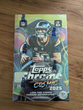 Topps 2025 Chrome Cosmic Football Hobby Box Sealed