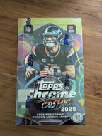 Topps 2025 Chrome Cosmic Football Hobby Box Sealed