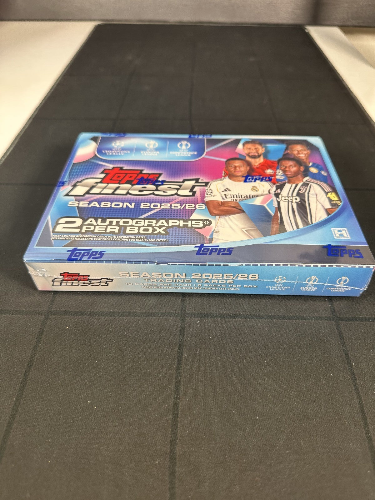 Topps 2025-26 Finest UEFA UCC Hobby Box Soccer