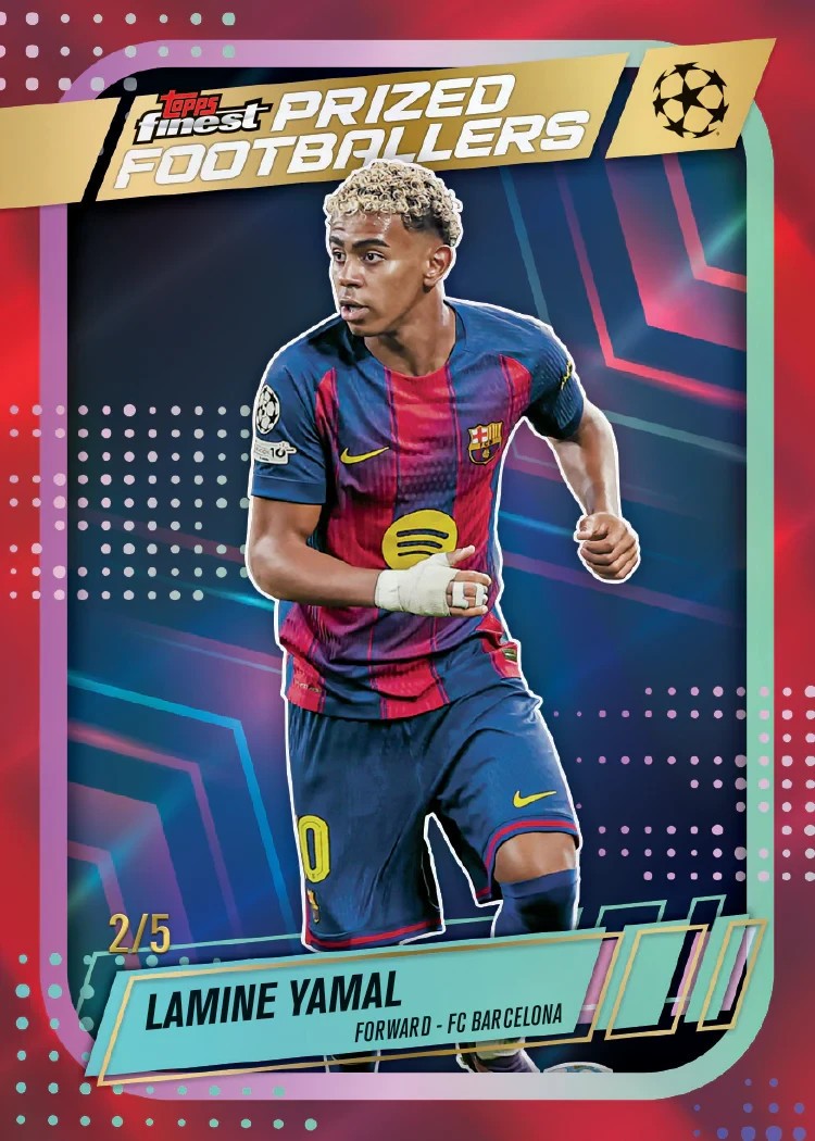 Topps 2025-26 Finest UEFA UCC Hobby Box Soccer