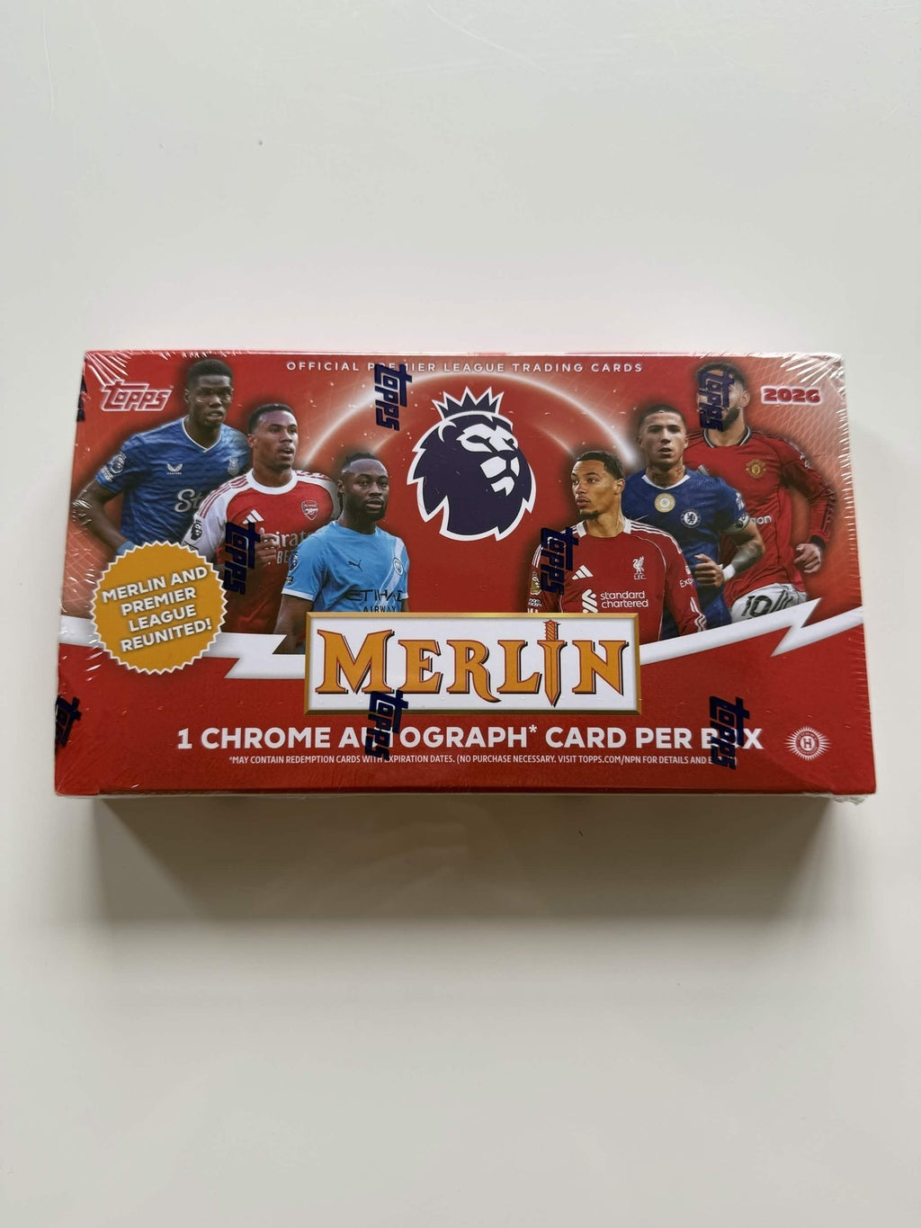 Topps 2026 Merlin Premier League Soccer Hobby Box