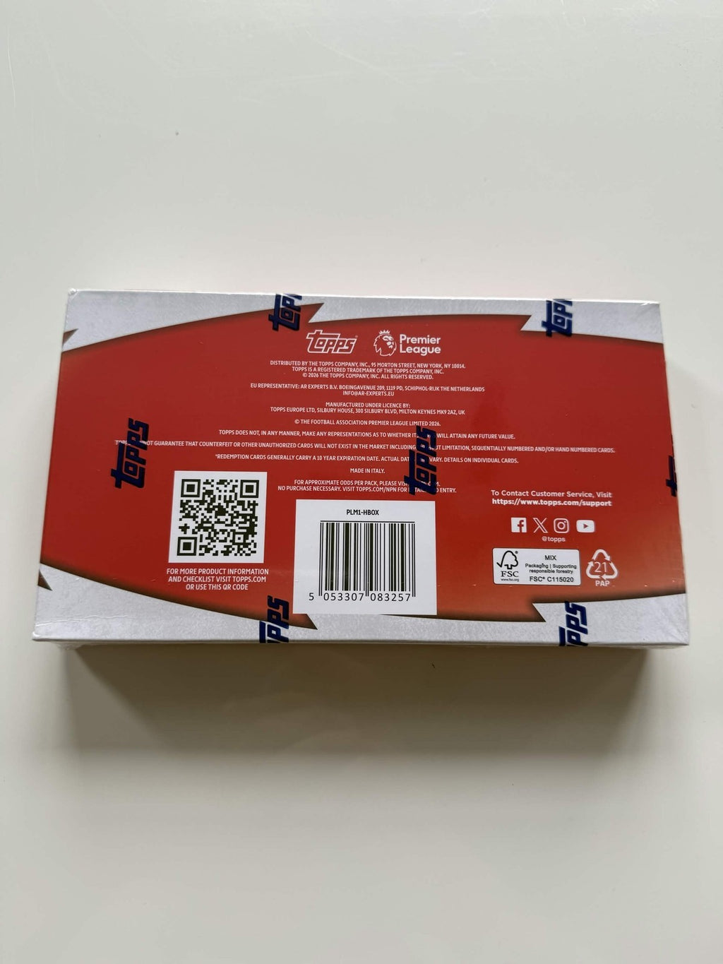 Topps 2026 Merlin Premier League Soccer Hobby Box