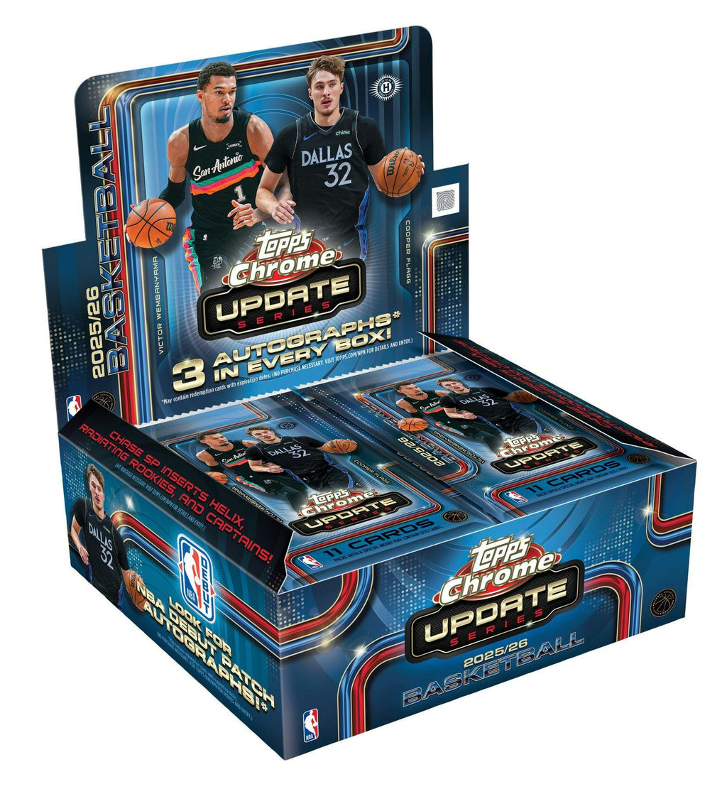 Topps 2025/26 Chrome Update Basketball Jumbo Box