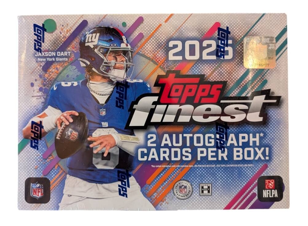 Topps 2025 Finest Football Hobby Box