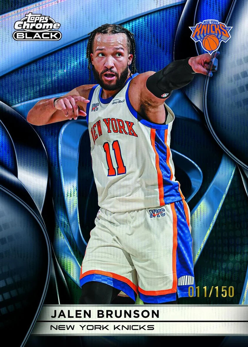 Topps 2025/26 Chrome Black Basketball Hobby Box