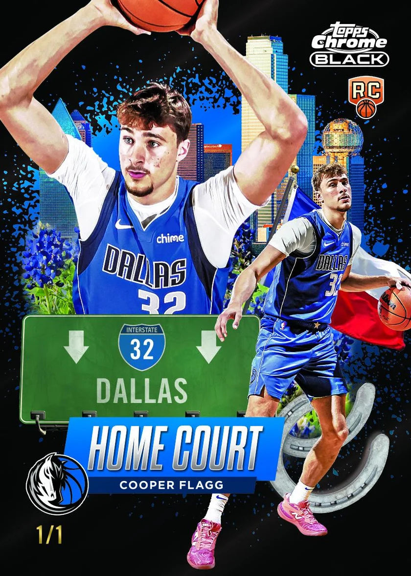 Topps 2025/26 Chrome Black Basketball Hobby Box