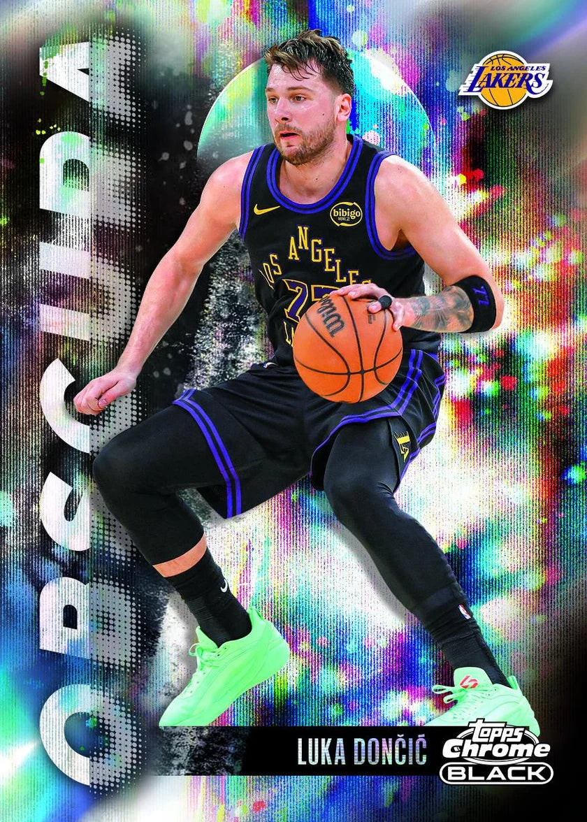 Topps 2025/26 Chrome Black Basketball Hobby Box