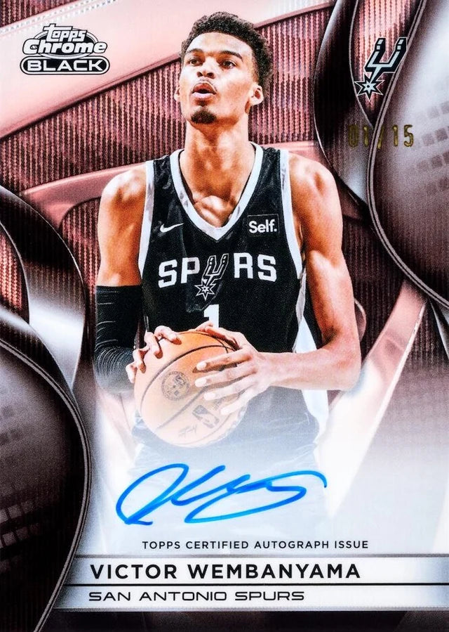 Topps 2025/26 Chrome Black Basketball Hobby Box
