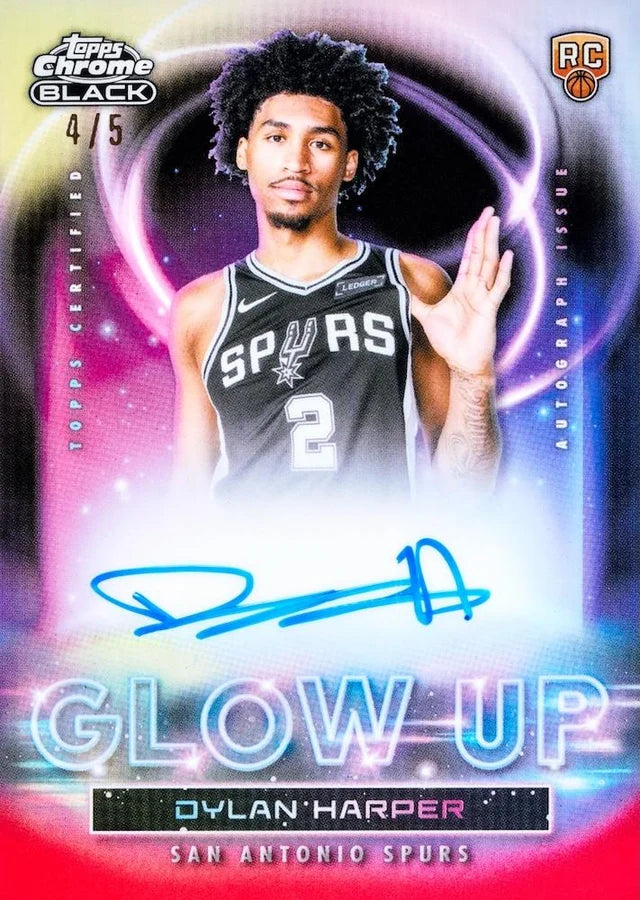 Topps 2025/26 Chrome Black Basketball Hobby Box
