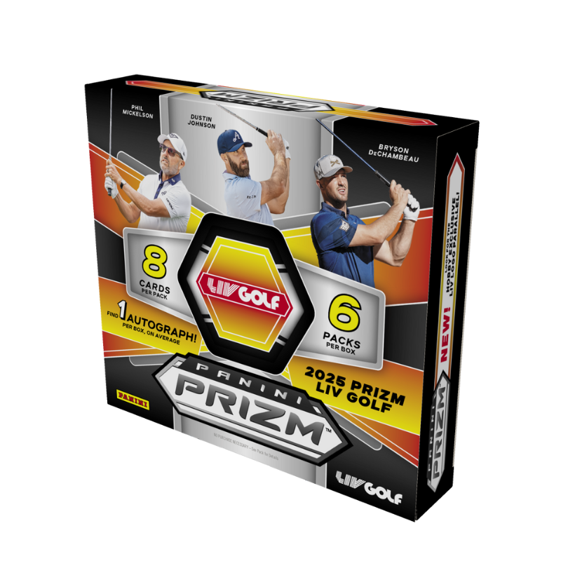 Panini 2025 Prizm LIV Golf Hobby Box