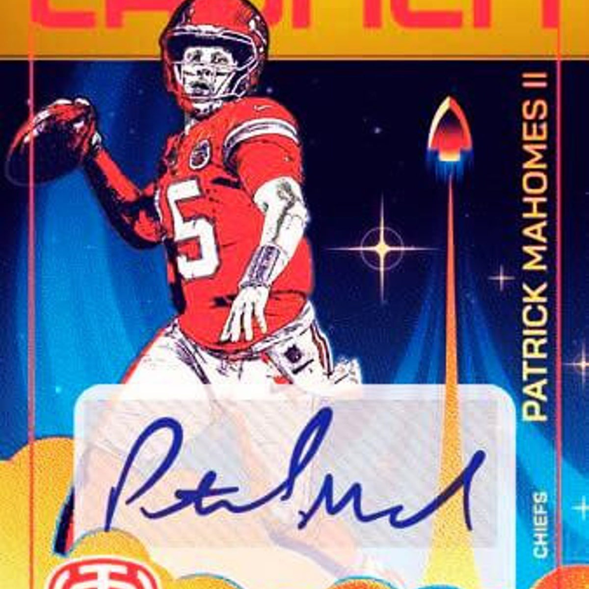 Panini 2025 Mahomes Icon Collection Football Blaster Box