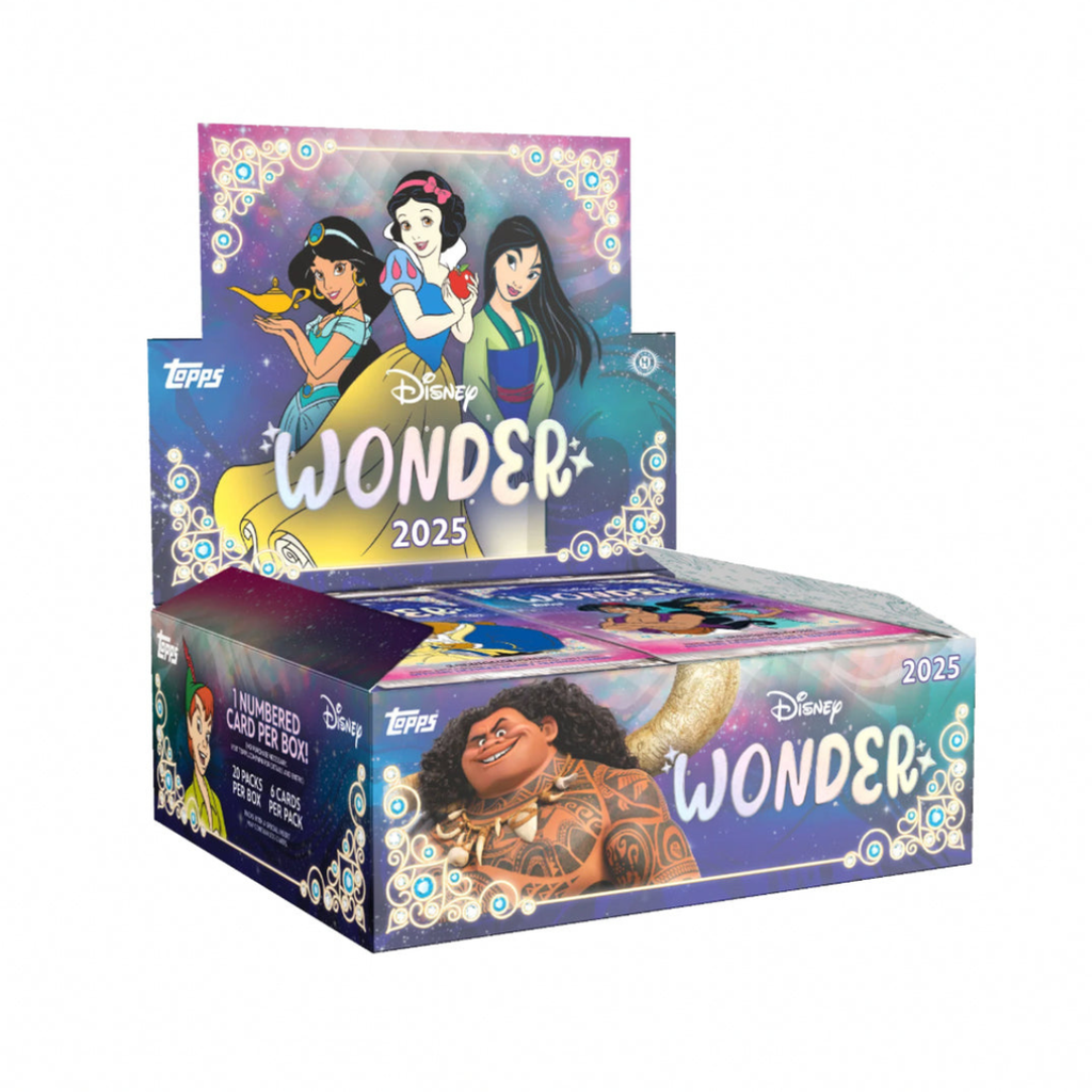 Topps 2025 Disney Wonder Hobby Box, 2.5x3.5 Inches