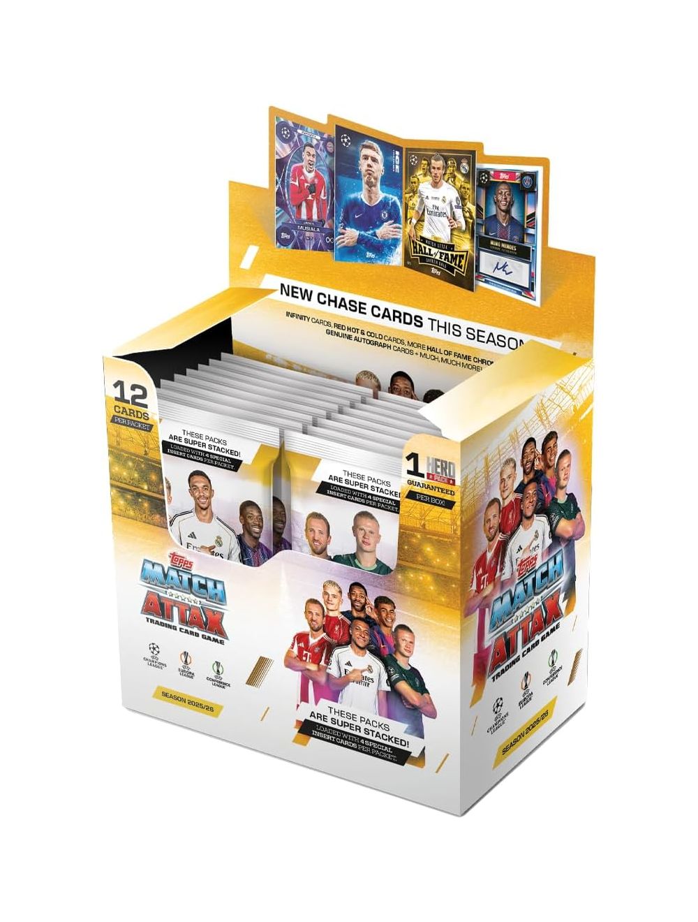 Topps 2025-26 Match Attax Champions League Box Soccer
