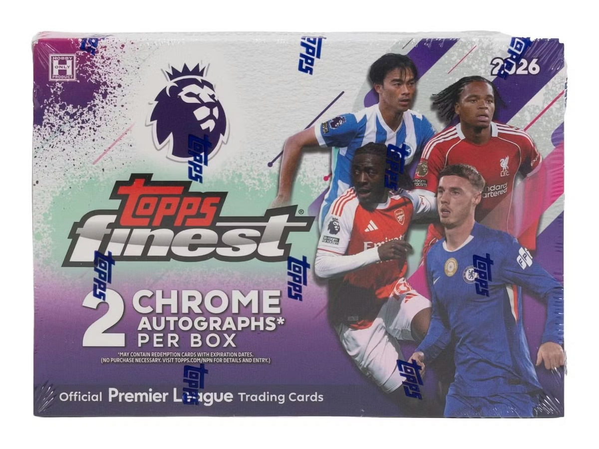 Topps Finest Premier League 2026 Soccer Hobby Box