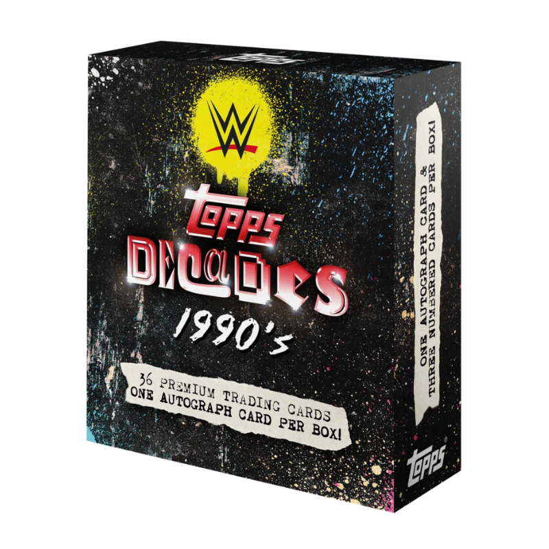 Topps 2026 WWE 90's Decades Edition Wrestling Hobby Box