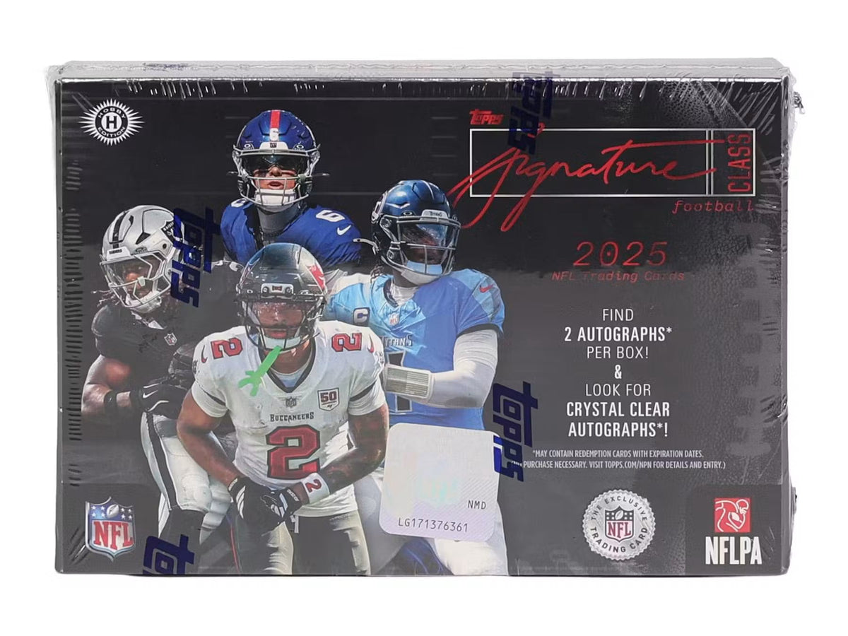 Topps 2025 Signature Class Football Hobby Box - Pack of 1