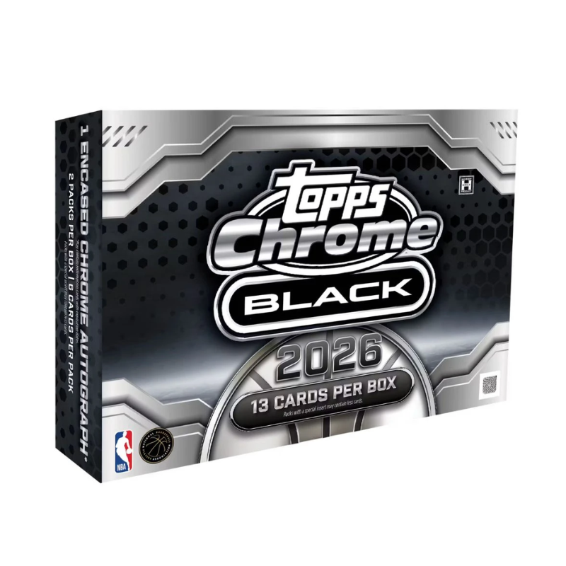 Topps 2025/26 Chrome Black Basketball Hobby Box