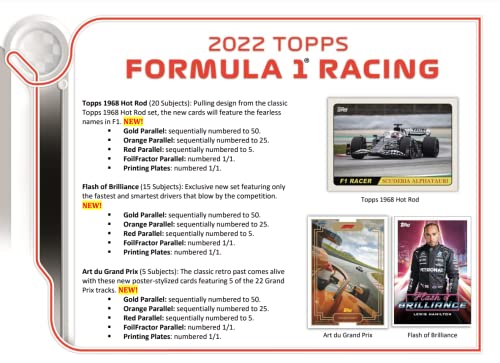 Topps 2022 Formula 1 Racing Hobby Box