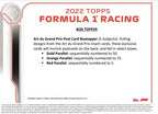 Topps 2022 Formula 1 Racing Hobby Box