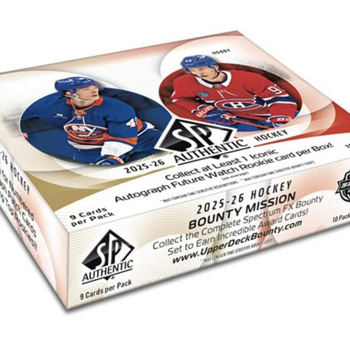 Upper Deck 2025-26 SP Authentic NHL Hockey Hobby Box