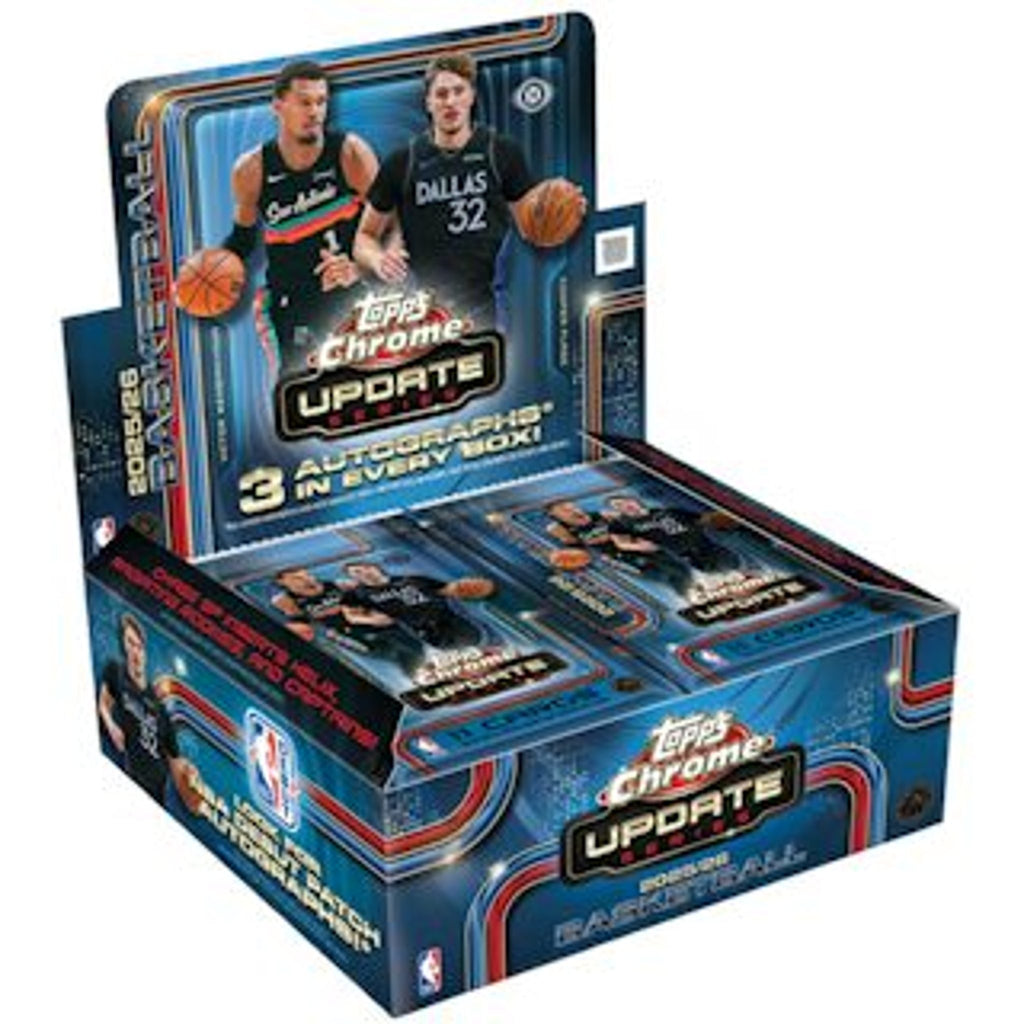 Topps 2025/26 Chrome Update Basketball Jumbo Box