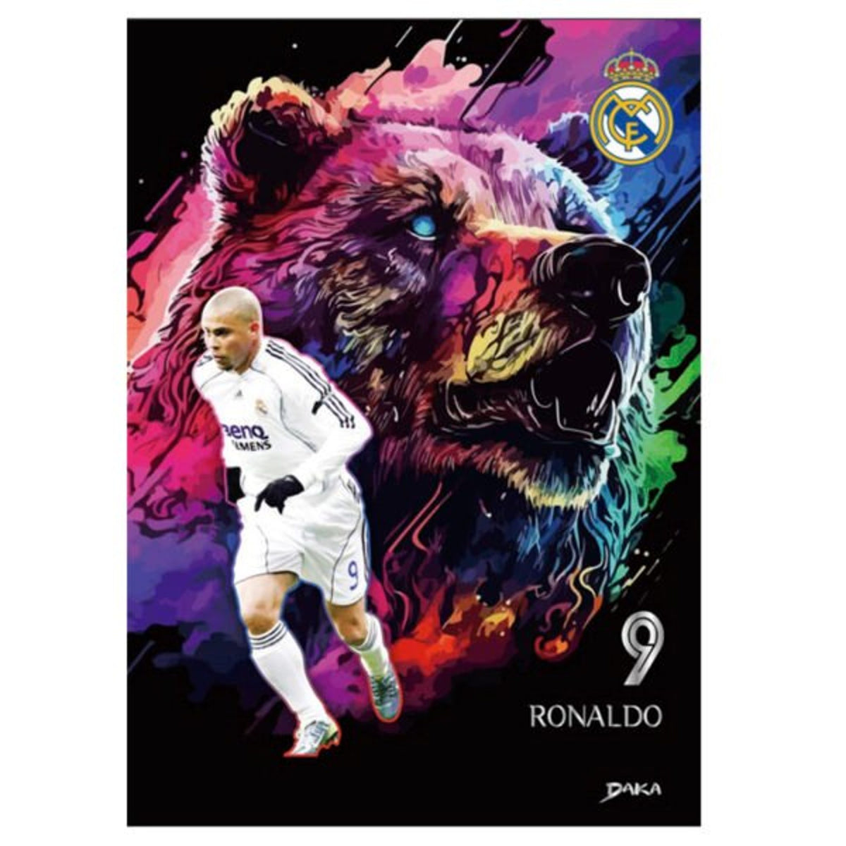 Daka 2024-25 Real Madrid One & Two Soccer Hobby Box
