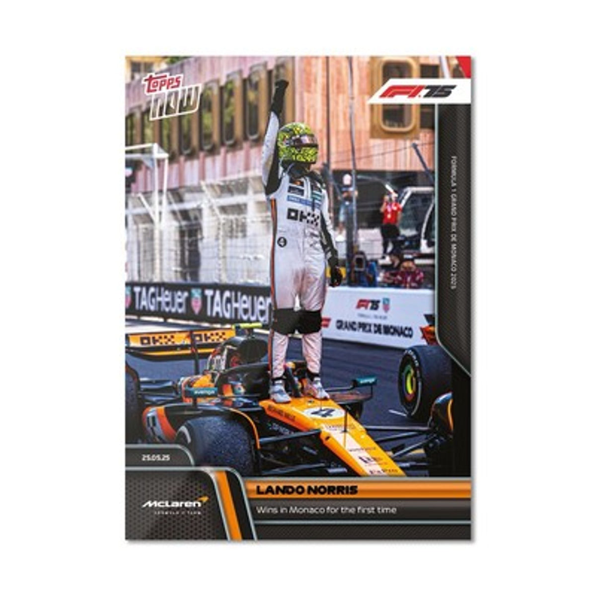 Topps 2025 McLaren Formula 1 Racing Hobby Box