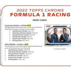 Topps 2022 Formula 1 Racing Hobby Box
