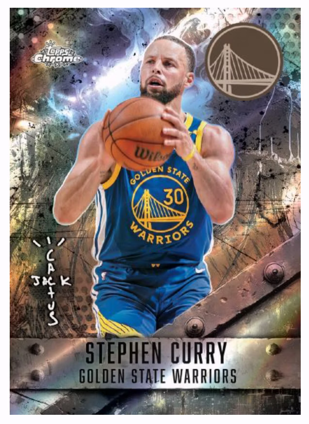 Topps 2025/26 Chrome Cactus Jack Basketball Hobby Box