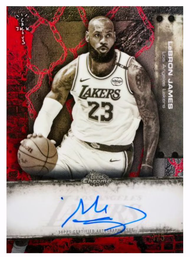 Topps 2025/26 Chrome Cactus Jack Basketball Hobby Box