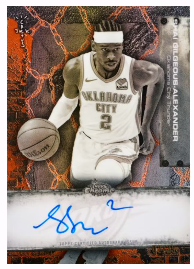 Topps 2025/26 Chrome Cactus Jack Basketball Hobby Box
