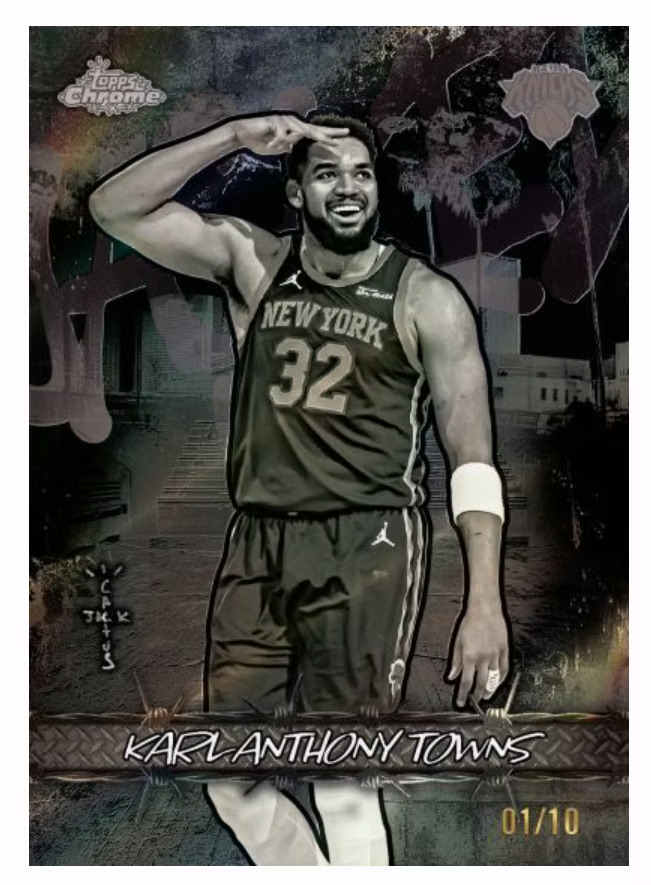 Topps 2025/26 Chrome Cactus Jack Basketball Hobby Box