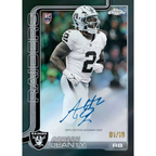 Topps 2025 Chrome Football Hobby Jumbo Box