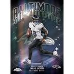 Topps 2025 Chrome Football Hobby Jumbo Box