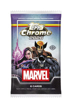 Topps 2026 Chrome Marvel Comics Hobby Box Sealed
