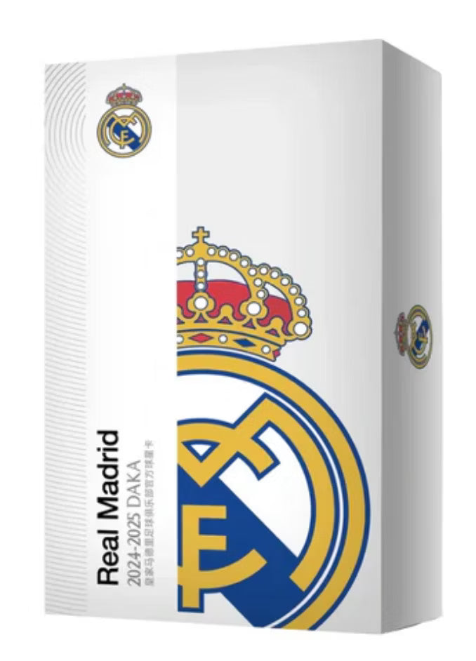 Daka 2024-25 Real Madrid One & Two Soccer Hobby Box