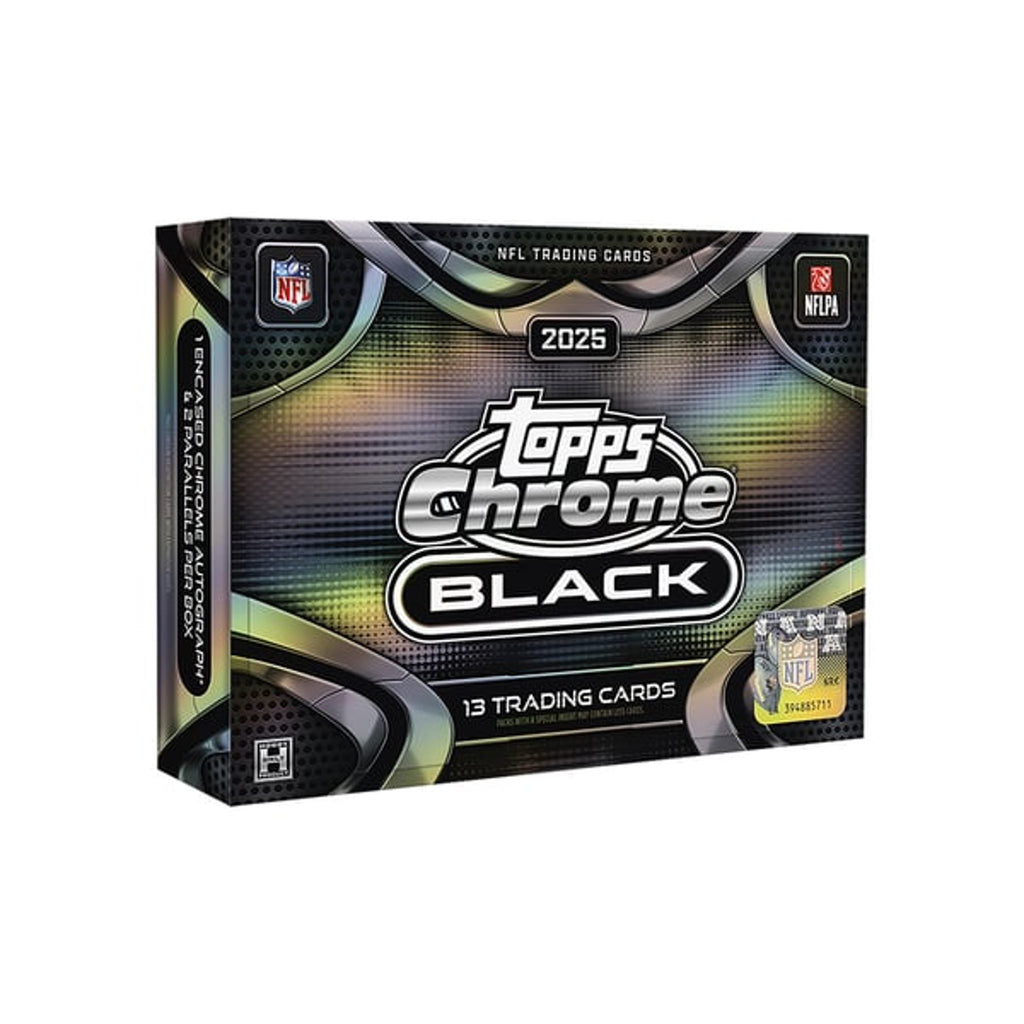 Topps 2025 Chrome Black NFL Football Hobby Box