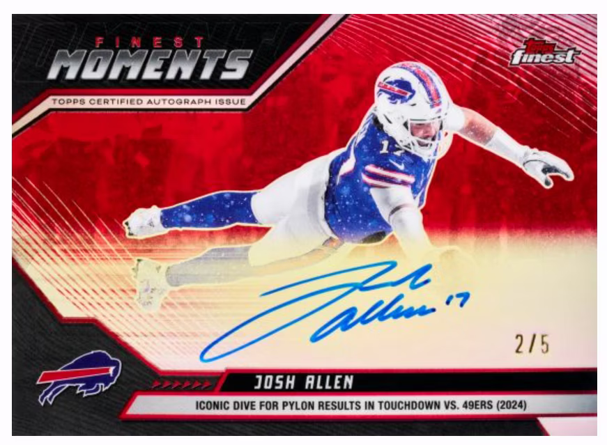 Topps 2025 Finest Football Hobby Box