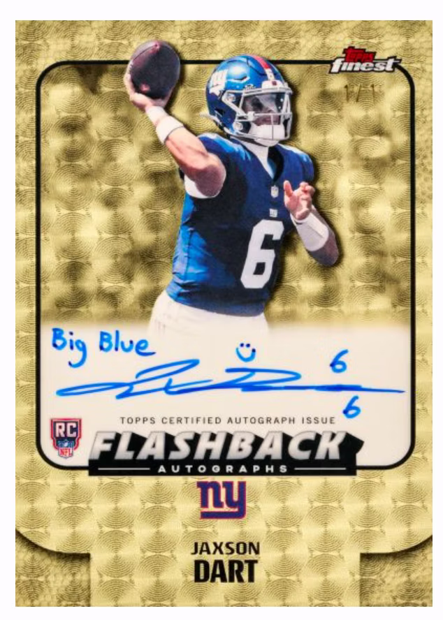 Topps 2025 Finest Football Hobby Box
