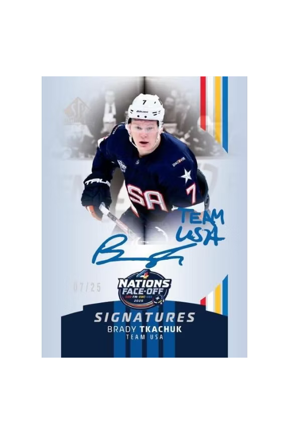 Upper Deck 2025-26 SP Authentic NHL Hockey Hobby Box