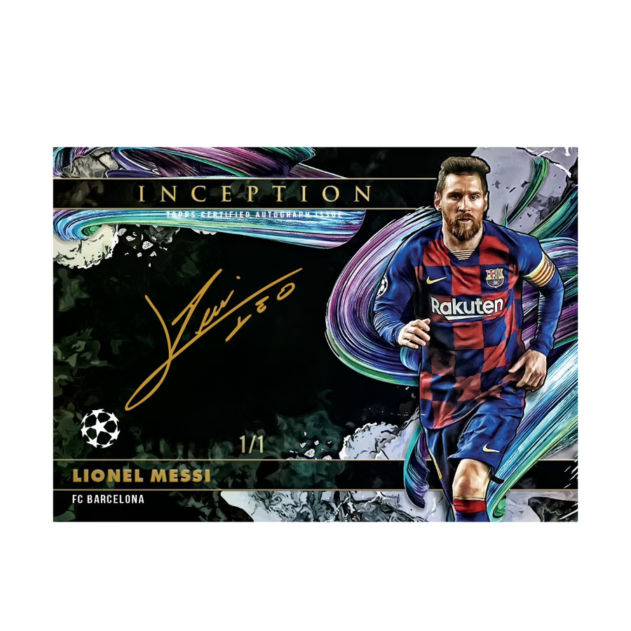 Topps 2025/26 Inception UEFA Soccer Hobby Box, Pack of 1