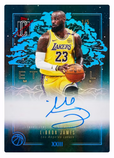 Topps 2025-2026 Signature Class Basketball Hobby Box - 2 Autographs