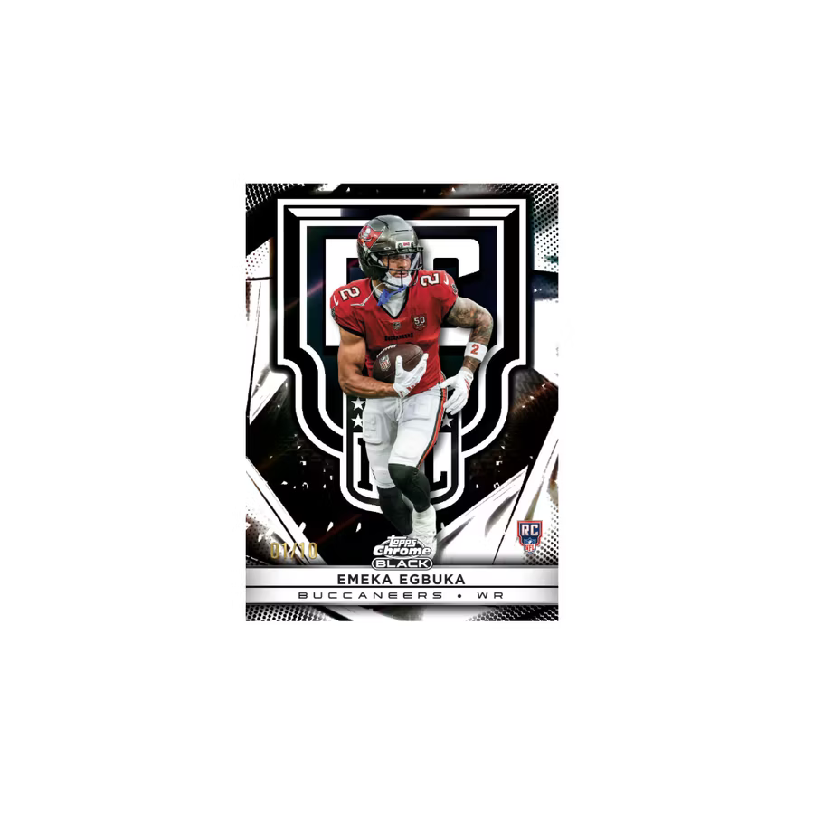Topps 2025 Chrome Black NFL Football Hobby Box