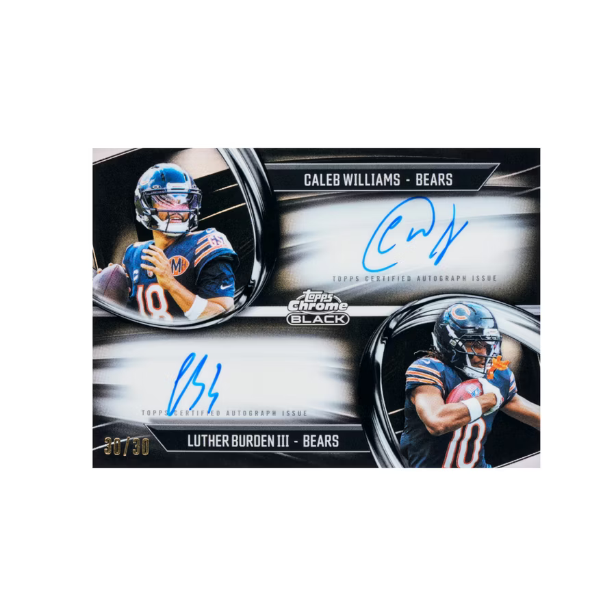 Topps 2025 Chrome Black NFL Football Hobby Box